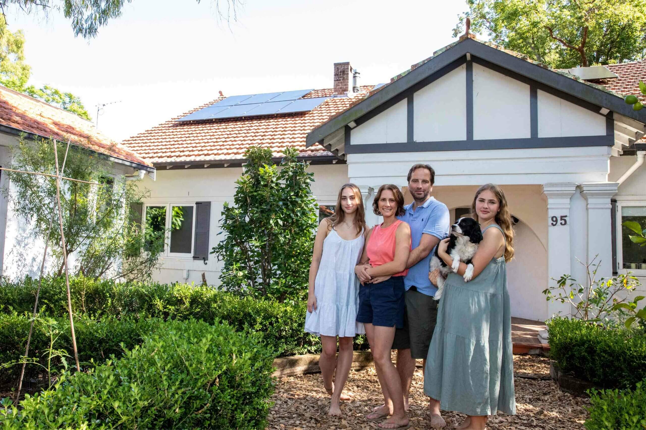 Lane Cove NSW Family Home with Pool powered by Qcells solar and storage